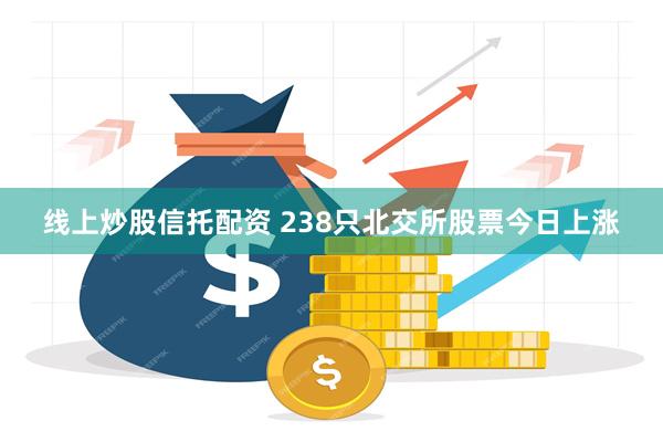 线上炒股信托配资 238只北交所股票今日上涨
